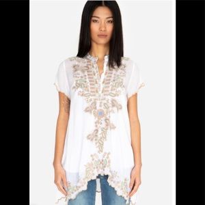 Johnny Was Sz Small Monark Tunic